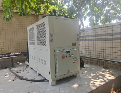 油墨苯乙烯冷卻防爆冷水機(jī)案例